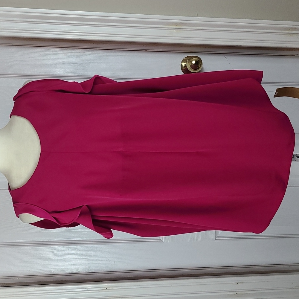 Rachel Roy Cold Shoulder  Ruffle Blouse
